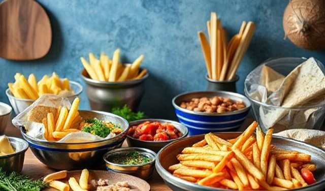 Delicious homemade dishes